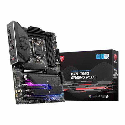 MSI MPG Z590 GAMING PLUS パフォーマンスとスタイリッシュさを両立したATXマザーボード|LGA1200(Intel)|マザーボード