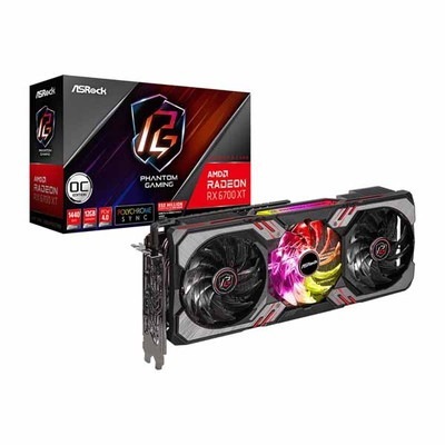ASRock RX6700 XT PhantomGaming D 12G OC オーバークロック仕様のグラフィックボード｜RX6700XT PGD 12GO|AMD|ビデオカード