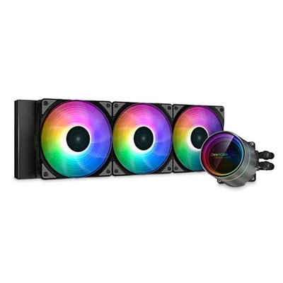 Deepcool CASTLE 360EX A-RGB AIO液体式CPUクーラー CF120A-RGB PWMファンx3 ブラック｜DP-GS-H12W-CSL360EX-AR|CPUクーラー|クー