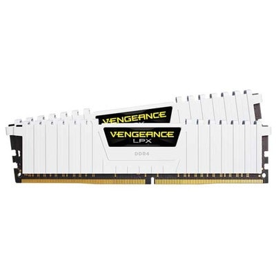 Corsair 16GB(8GBx2) DDR4 3200MHz (PC4-25600) 16-20-20-38 DIMM Unbuffered XMP 2.0 VENGEANCE LPX ホワイト 