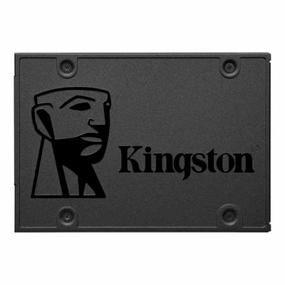 Kingston A400 SATA SSD 容量120GB 2.5インチ 3D NAND 7mm (Read 500MB Write 320MB) 3年メーカー保証｜SA400S37/120G|2.
