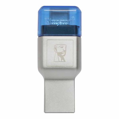Kingston Type-C カードリーダー USB3.0 高速転送 （microSD/microSDHC UHS-I/microSDXC UHS-I対応）MobileLite Duo 3Cリーダー