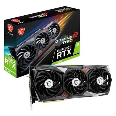 MSI GeForce RTX 3070 GAMING Z TRIO トリプルファンクーラー「Tri Frozr 2」採用 オーバークロック性能を追求したグラフィックボード|NVIDIA|ビデオカード