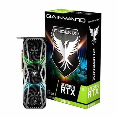 GAINWARD GeForce RTX3080Ti PHOENIX 12GB GDDR6X 384bit 3-DP HDMI グラフィックカード｜NED308T019KB-132AX-G|NVIDI