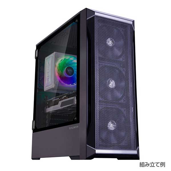通販pc4u Zalman Z8 冷却性重視のミドルタワー型pcケース