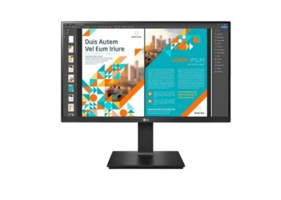LG Electronics フレキシブルスタンド 23.8インチ WQHDモニター｜24QP550-B|22〜24インチ液晶モニタ|液晶モニタ