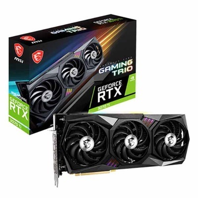 MSI GeForce RTX 3070 Ti GAMING TRIO 8G クールで静音性に優れたパワフルなグラフィックカード|NVIDIA|ビデオカード