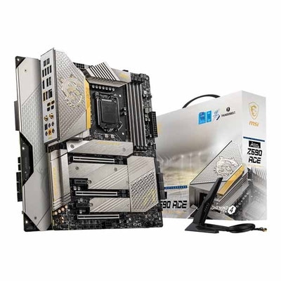 MSI MEG Z590 ACE GOLD EDITION 金箔使用 特別デザインのATXマザーボード｜MEG Z590 ACE GOLD EDITION|LGA1200(Intel)|マザーボード