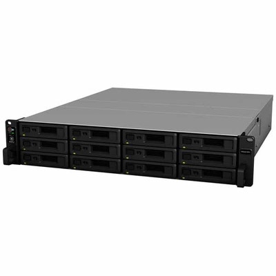 Synology AMD Ryzen V1500B搭載12ベイ2UラックマウントNAS RS2421+｜RS2421+|3.5インチSATA用 ハードディスク ケース|その他