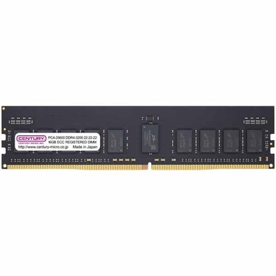 CENTURY MICRO 16GB(16GBx1) DDR4 3200Mhz (PC4-25600) 22-22-22-52 REG LongDIMM 288pin 2rank 1.2V｜CB16G