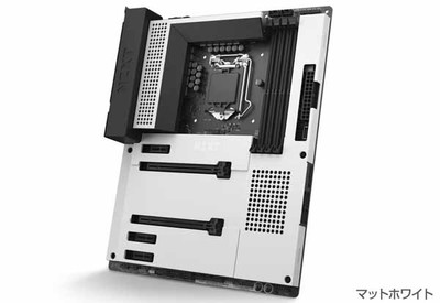 NZXT N7 Z490 ゲーミングマザーボード ATX [Intel Z490チップセット搭載]  マットホワイト｜N7-Z49XT-W1|LGA1200(Intel)|マザーボード