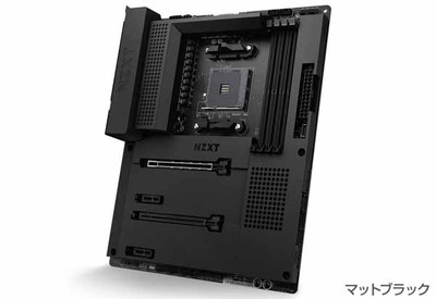 NZXT N7 B550  ATXゲーミングマザーボード マットブラック｜N7-B55XT-B1|SocketAM4|マザーボード