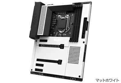 NZXT N7 Z590 ATXゲーミングマザーボード マットホワイト｜N7-Z59XT-W1|LGA1200(Intel)|マザーボード