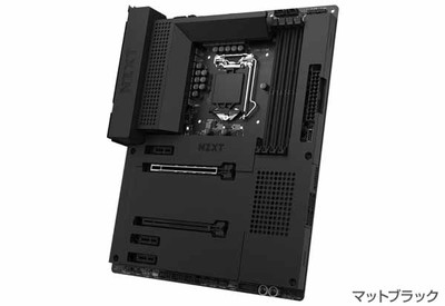 NZXT N7 Z590 ATXゲーミングマザーボード マットブラック｜N7-Z59XT-B1|LGA1200(Intel)|マザーボード