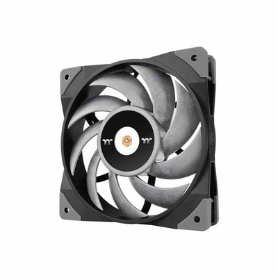 Thermaltake TOUGHFAN 12 TURBO LCP素材のファンブレードと第2世代ハイドロリックベアリングを採用 高静圧PWMファン｜CL-F121-PL12GM-A|ケースファン|クー