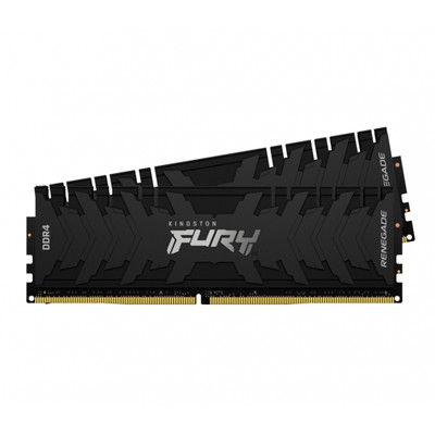 Kingston 32GB(16GBx2) DDR4 4600MHz (PC4-36800) CL19 DIMM Gx8 FURY Renegade ブラック｜KF446C19RB1K2/32|デスク