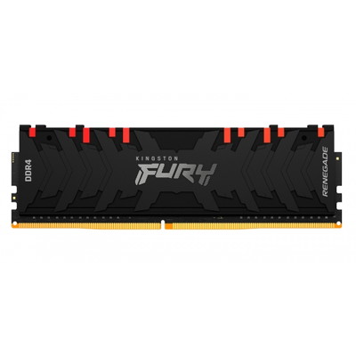Kingston 16GB(16GBx1) DDR4 3200MHz (PC4-25600) CL16 DIMM Gx8 FURY Renegade RGB｜KF432C16RB1A/16|デスクトッ