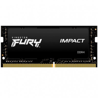 Kingston 32GB(32GBx1) DDR4 3200MHz (PC4-25600) CL20 SODIMM FURY Impact｜KF432S20IB/32|ノート用メモリ(SODIMM)