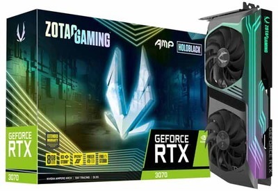 ZOTAC/PCP ZOTAC GAMING GeForce RTX 3070 AMP Holo LHR グラフィックボード｜ZTRTX3070AMPHOLO-8GB/ZT-A30700F-10PLH