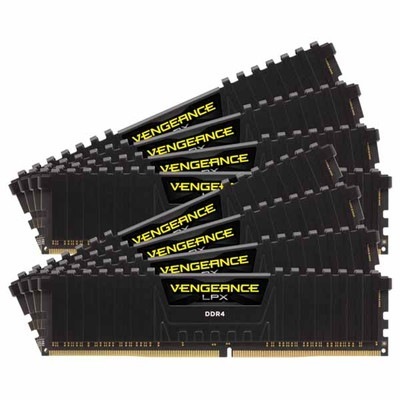 Corsair 256GB(32GBx8) DDR4 3200MHz (PC4-25600) 16-20-20-38 デスクトップPC用 メモリ VENGEANCE LPX シリーズ｜CMK256GX