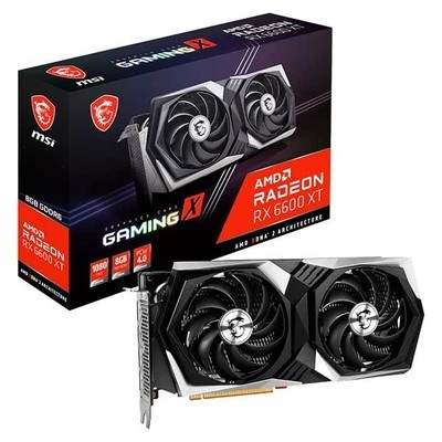 MSI Radeon RX 6600 XT GAMING X 8G 「TWIN FROZR 8」採用 オーバークロック仕様のグラフィックボード｜Radeon RX 6600 XT GAMING X 8