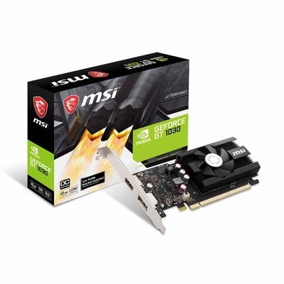MSI ロープロファイル準拠 1スロットサイズのグラフィックボード｜GeForce GT 1030 2GD4 LP OC|NVIDIA|ビデオカード