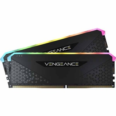 Corsair 64GB(32GBx2) DDR4 3600MHz (PC4-28800) 18-22-22-42 UDIMM VENGEANCE RGB RS 1.35V for AMD Ryzen