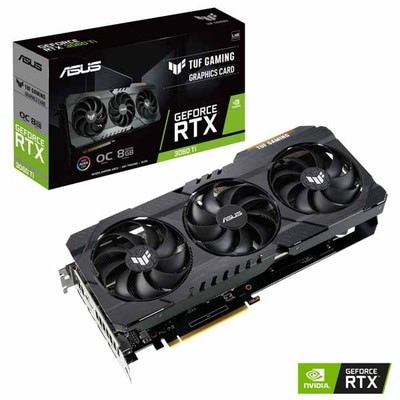 ASUS TUF Gaming GeForce RTX 3060 Ti V2 OC Edition 8GB GDDR6（LHR版） グラフィックスボード｜TUF-RTX3060TI-O8G-V2-GA