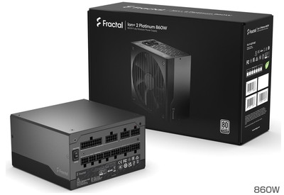 【アウトレット特価・新品】Fractal Design Ion+ 2 Platinum 860W 電源ユニット｜FD-P-IA2P-860|800Wクラス|電源ユニット