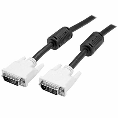 StarTech DVI-Dデュアルリンクケーブル 25ピンDVI-Dオス-オス DVIディスプレイケーブル 5m ブラック｜DVIDDMM5M|映像・音響系|ケーブル/コネクタ/変換・延長アダプタ