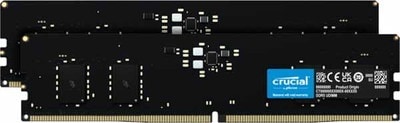 Crucial 16GB(8GBx2) DDR5 4800MHz(PC5-38400) UDIMM CL40 16Gbit｜CT2K8G48C40U5|デスクトップ用メモリ(DIMM)|メモリー