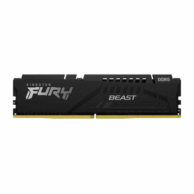 Kingston 16GB(16GBx1) DDR5 5200MHz(PC5-41600) CL40 DIMM FURY Beast Black｜KF552C40BB-16|デスクトップ用メモリ(DI