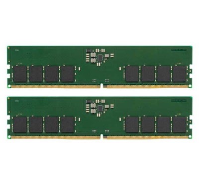 Kingston 32GB(16GBx2) DDR5 4800MHz(PC5-38400) Non-ECC CL40 DIMM 1Rx8｜KVR48U40BS8K2-32|デスクトップ用メモリ(DIM