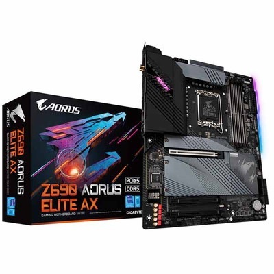 GIGABYTE Z690 AORUS ELITE AX (rev. 1.x) DDR5メモリ対応 ATXマザーボード｜Z690 AORUS ELITE AX Rev. 1.x|LGA1700(Int