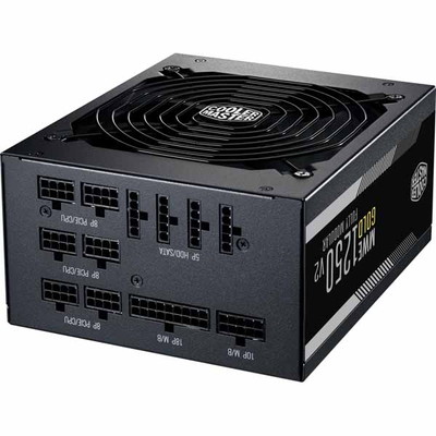 Cooler Master MWE GOLD 1250 V2 80Plus Gold認証 エントリークラス フルモジュラー電源ユニット 大容量モデル｜MPE-C501-AFCAG-JP|1200Wクラ