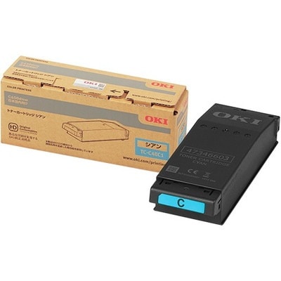 沖データ C650dnw用トナーカートリッジ シアン(約6000枚印刷可能(A4片面印刷、ISO/IEC19798に準拠の参考値))｜TC-C4EC1|サプライ/オプション品|プリンタ | スキャナ