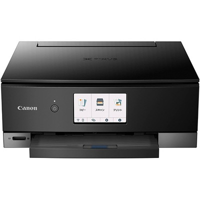 CANON インクジェット複合機 TS8430 ブラック コンパクトボディに充実の機能｜4453C001|複合機|プリンタ | スキャナ