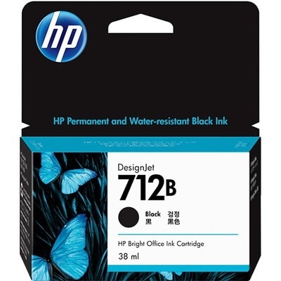HP HP712B インクカートリッジ ブラック 38ml｜3ED28A|サプライ/オプション品|プリンタ | スキャナ