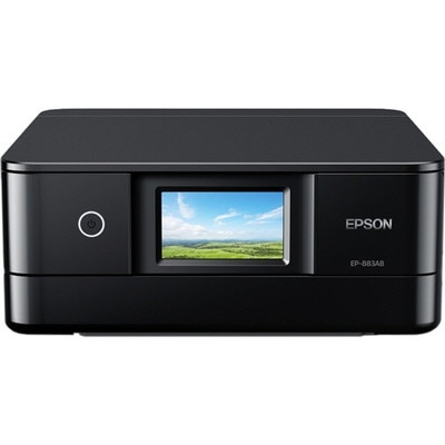 EPSON Colorio A4対応カラーインクジェット複合機 EP-883Aブラック 6色染料｜EP-883AB|複合機|プリンタ | スキャナ