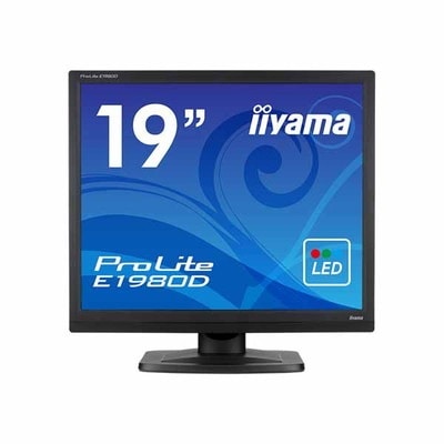 iiyama ProLite E1980D 19型スクエア液晶ディスプレイ｜E1980D-B1|19〜21インチ液晶モニタ|液晶モニタ