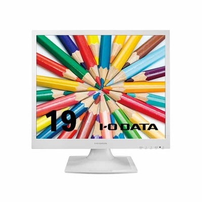 IOデータ 19型スクエア液晶ディスプレイ ADSパネル採用 ホワイト｜LCD-AD192SEDSW-A|19〜21インチ液晶モニタ|液晶モニタ