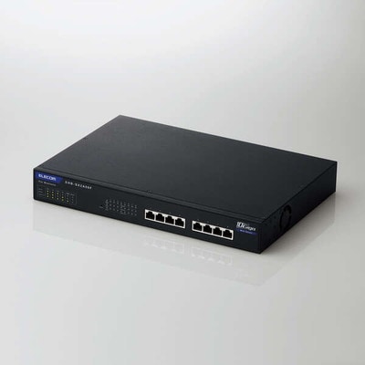 ELECOM レイヤー2 10Gマルチギガ対応 Webスマートスイッチ｜EHB-SX2A08F|ハブ/スイッチングハブ|ネットワーク