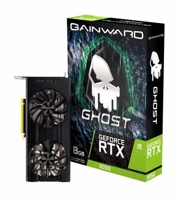 GAINWARD GeForce RTX3050 GHOST 8GB GDDR6 128bit 3-DP HDMI グラフィックボード｜NE63050019P1-190AB-G|NVIDIA|ビデオカ