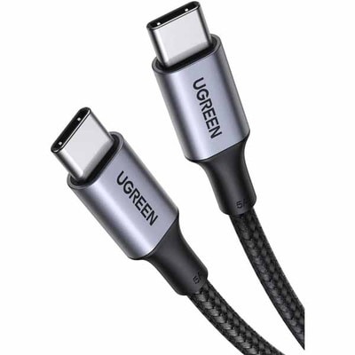 UGREEN USB-C (オス) To USB-C (オス) 5A 急速充電ケーブル ナイロン編み 3m｜90120|USBケーブル|ケーブル/コネクタ/変換・延長アダプタ