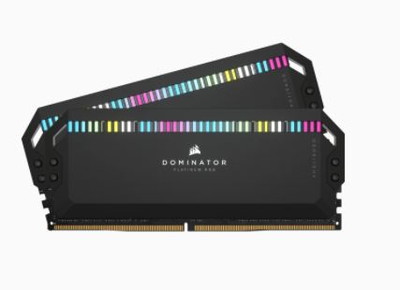 Corsair DDR5 5600MHz 32GB(16GBx2) UDIMM 36-36-36-76 DOMINATOR PLATINUM RGB Black RGB LED 1.25V｜CMT32