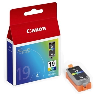 CANON インクタンク BCI-19 Color カラー(BK/Y/M/C一体型)｜1510B001|サプライ/オプション品|プリンタ | スキャナ