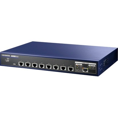IOデータ マルチギガビット対応8ポート10Gスイッチ｜BSH-10G08|ハブ/スイッチングハブ|ネットワーク