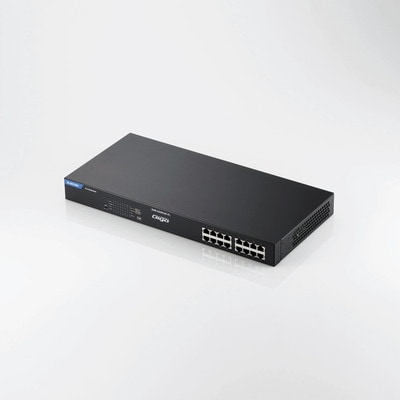 ELECOM 1000BASE-T対応 PoEスイッチングハブ 16ポート｜EHB-UG2B16F-PL|ハブ/スイッチングハブ|ネットワーク