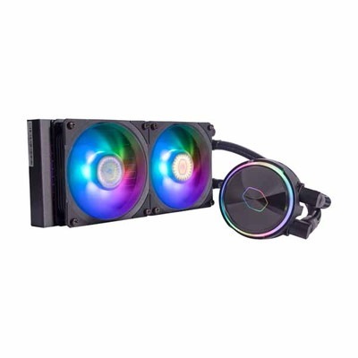 Cooler Master MasterLiquid PL240 Flux ハイエンド水冷一体型CPUクーラー 120mmx2｜MLY-D24M-A23PZ-R1|CPUクーラー|クーラー/ヒートシン