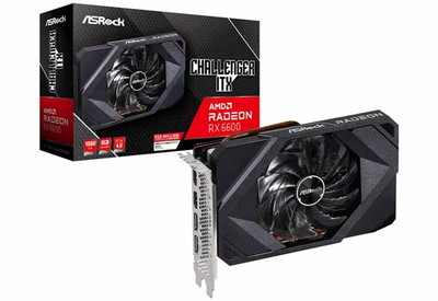 ASRock RX6600 Challenger ITX 8G｜RX6600 CLI 8G|AMD|ビデオカード
